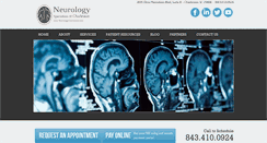 Desktop Screenshot of neurologycharleston.com